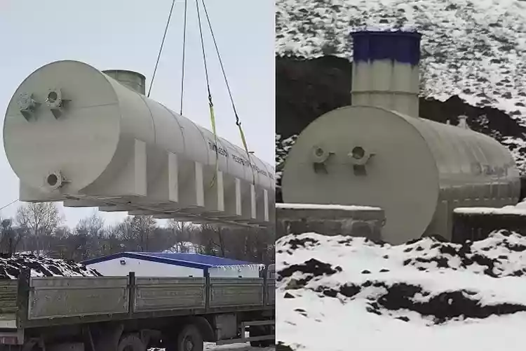 Ёмкость подземная, на 60 м3