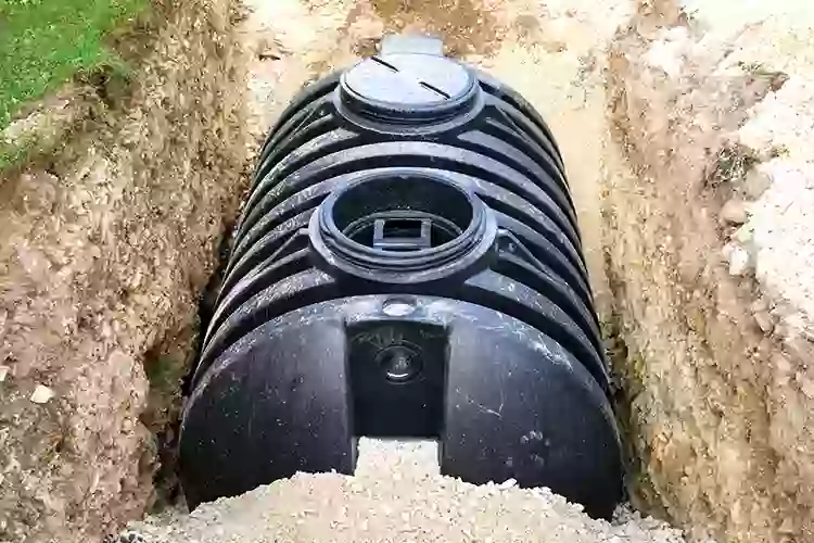 Емкость подземная горизонтальная дренажная для воды
